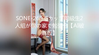 SONE-269 Gカップ同級生2人組が僕の家で勉強合【AI破解版】