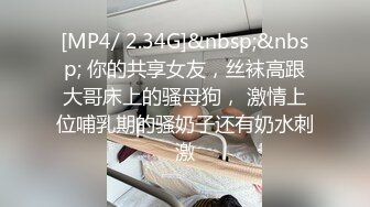 [MP4/ 2.34G]&nbsp;&nbsp; 你的共享女友，丝袜高跟大哥床上的骚母狗， 激情上位哺乳期的骚奶子还有奶水刺激