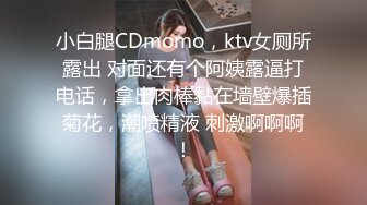 小白腿CDmomo，ktv女厕所露出 对面还有个阿姨露逼打电话，拿出肉棒黏在墙壁爆插菊花，潮喷精液 刺激啊啊啊！