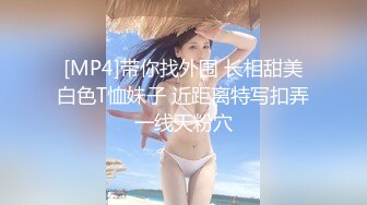 [MP4]带你找外围 长相甜美白色T恤妹子 近距离特写扣弄一线天粉穴