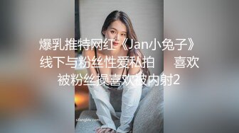 爆乳推特网红《Jan小兔子》线下与粉丝性爱私拍❤️喜欢被粉丝操喜欢被内射2