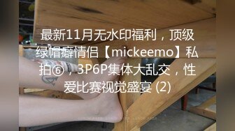 最新11月无水印福利，顶级绿帽癖情侣【mickeemo】私拍⑥，3P6P集体大乱交，性爱比赛视觉盛宴 (2)