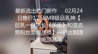 最新流出热门新作❤️02月24日售价126RMB极品乳神【巨乳一日店长《乐乐》和变态男粉丝灵魂互换】兴奋达到顶点绝顶高潮