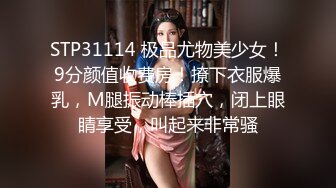 STP31114 极品尤物美少女！9分颜值收费房！撩下衣服爆乳，M腿振动棒插穴，闭上眼睛享受，叫起来非常骚