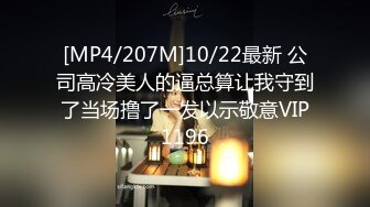 [MP4/207M]10/22最新 公司高冷美人的逼总算让我守到了当场撸了一发以示敬意VIP1196