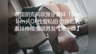 泰国朋克风纹身牙套妹「Elle Iren」OF性爱私拍 微胖巨乳泰妹榨精瘦弱男友【第一弹】1