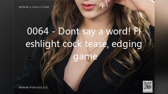 0064 - Dont say a word! Fleshlight cock tease, edging game