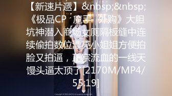 【新速片遞】&nbsp;&nbsp;《极品CP✅魔手☛外购》大胆坑神潜入商场女厕隔板缝中连续偸拍数位漂亮小姐姐方便拍脸又拍逼，正宗流血的一线天馒头逼太顶了[2170M/MP4/55:19]