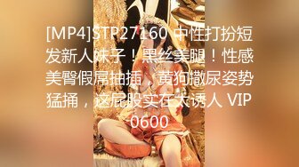 [MP4]STP27160 中性打扮短发新人妹子！黑丝美腿！性感美臀假屌抽插，黄狗撒尿姿势猛捅，这屁股实在太诱人 VIP0600