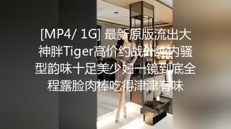 [MP4/ 1G] 最新原版流出大神胖Tiger高价约战外纯内骚型韵味十足美少妇一镜到底全程露脸肉棒吃得津津有味