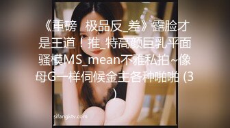 《重磅☛极品反_差》露脸才是王道！推_特高颜巨乳平面骚模MS_mean不雅私拍~像母G一样伺候金主各种啪啪 (3)